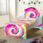 Mini Cama Infantil Pop Tie Dye Com Colchão
