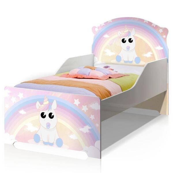 Mini Cama Infantil Pop Unicórnio Criança