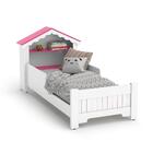 Mini Cama Infantil Princesa Branco Com Colchão