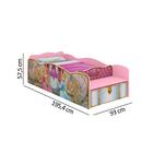 Mini Cama Infantil Princesas Disney Premium 2 Em 1 - Pura Ma