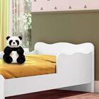 Mini Cama Infantil Soneca M08 Branco Acetinado