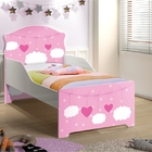 Mini Cama Infantil Zoe Rosa Bebê Com Colchão