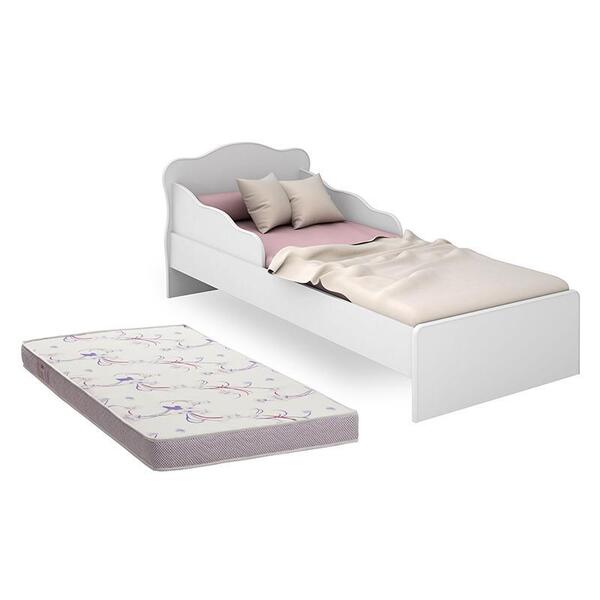 Mini Cama Juvenil Doce Sonho Com Colchão Physical - Qmovi
