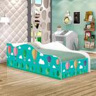 Mini Cama Like Balão Nas Nuvens Infantil Com Colchão