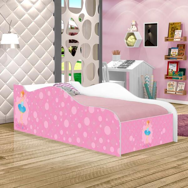 Mini Cama Like Diva Bailarina Infantil Com Colchão