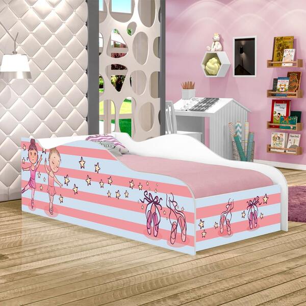 Mini Cama Like Pequenas Bailarinas Infantil Com Colchão
