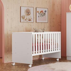 Foto de Mini Cama Liz Com Rodízios Branco