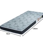 Mini Cama Montessori Juvenil/infantil Branca + Colchão