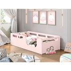 Mini Cama Montessori Juvenil/infantil Rosa + Colchão