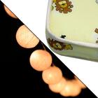 Mini Cama Montessoriana Branca Casinha Com Led E Voal Rosa Jh