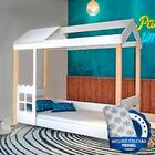 Mini Cama Montessoriana Cabana Branco Livia Divaloto Com Colc