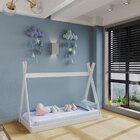 Mini Cama Montessoriana Cabana Casatema Madeiraoriginals Bran
