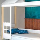 Mini Cama Montessoriana Cabana Com Colchão Branco Livia Dival