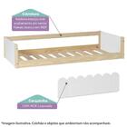 Mini Cama Montessoriana Cerquinha Branco/natural - Casatema