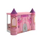 Mini Cama Montessoriana Com Dossel Castelo Pura Magia Branco/