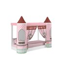 Mini Cama Montessoriana Com Dossel Doce Casinha Pura Magia Br
