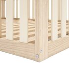 Mini Cama Montessoriana Com Grade E Telhado Giulia Casatema M