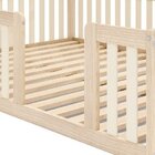 Mini Cama Montessoriana Com Grade E Telhado Giulia Casatema M