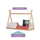 Mini Cama Montessoriana Soninho Ii C/grade De Proteção Natur