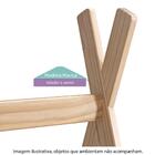 Mini Cama Montessoriana Soninho Ii C/grade De Proteção Natur