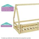 Mini Cama Montessoriano Cabaninha Com Grade Casatema