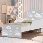 Mini Cama Nuvens Cinza