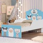 Mini Cama Panda Llama E Gato