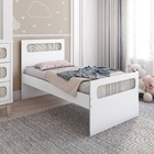 Mini Cama Para Crianças Branca