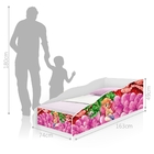 Mini Cama Play Sereia No Mar Com Colchão