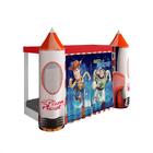 Mini Cama Pura Magia Toy Story Branco Com Vermelho