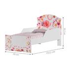Mini Cama Rosas