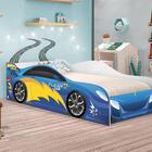 Mini Cama Run Car Azul