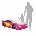 Mini Cama Run Car Rosa