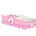 Mini Cama Ursinho Rosa 1,57m, Cama Infantil