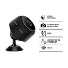 Mini Câmera Espiã A9 Wifi Com Sensor E Visão Noturna