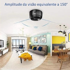 Mini Câmera Espiã A9 Wifi Com Sensor E Visão Noturna
