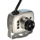 Mini Camera Espia Segurança Microfone Colorida 10 Und Gravaça