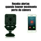 Mini Camera Ip Hd Sem Fio Wifi Grava Deteccao Movimento Audio