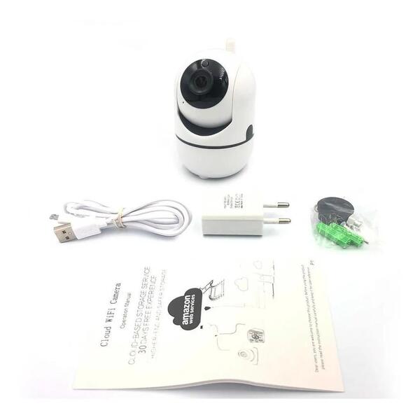 Mini Camera Ip Wifi Hd Onvif Sensor Movimento Automatico
