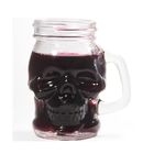 Mini Caneca De Vidro Caveira Skull Head 110ml