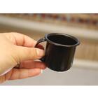 Mini Caneca Esmaltada Com Alça 90ml Xícara Em Ágata Para Café
