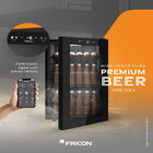 Mini Cervejeira Premium Beer Fricon 105 Litros Preto - 220 Vo