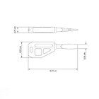 Mini Chave De Fenda Ponta Chata 3/16x1' Tramontina Basic Com