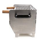 Mini Churrasqueira Portátil Aço Inox A Carvão