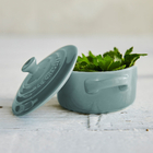 Mini Cocotte Cerâmica 250ml - Oficial Le Creuset - Sea Salt