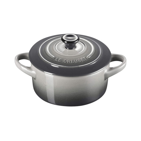 Mini Cocotte De Cerâmica 10 Cm Flint Le Creuset