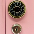 Mini Cofre Com Segredo Chaves Dinheiro Joias Chapa Aço - Rosa