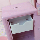 Mini Cofre Com Segredo Chaves Dinheiro Joias Chapa Aço - Rosa