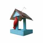 Mini Comedouro Com Passarinho Para Decoração - Casa - Decoraç