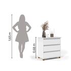 Mini Cômoda Ej Branco – Ej Móveis